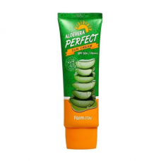Солнцезащитный крем для лица и тела  Farm Stay Aloevera Perfect Sun Cream Spf50+/pa+++