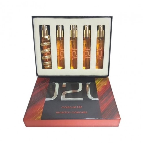 Подарочный парфюмерный набор Escentric Molecules Molecule 02 унисекс 5 в 1