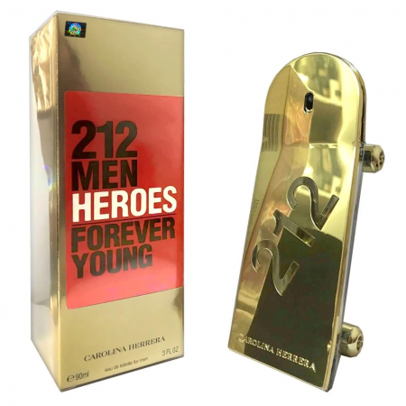Туалетная вода Carolina Herrera 212 Men Heroes Forever Young Gold мужская (Euro)