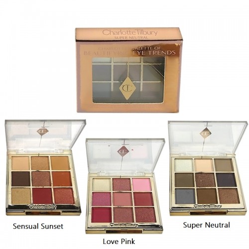 Тени для век Charlotte Tilbury Charlotte's Palette Of Beautifying Eye Trends 9 цветов
