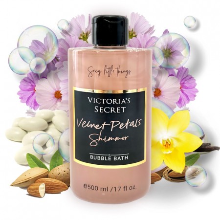 Парфюмированная пена для ванны с шиммером Victoria's Secret Velvet Petals Shimmer