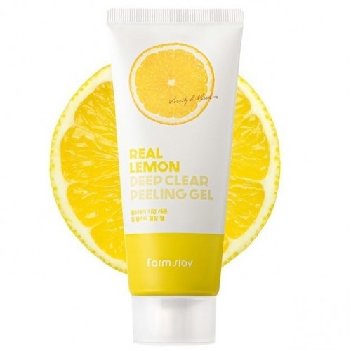  Пилинг-гель для лица Farm Stay Real Lemon
