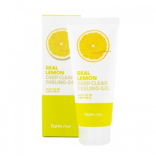  Пилинг-гель для лица Farm Stay Real Lemon