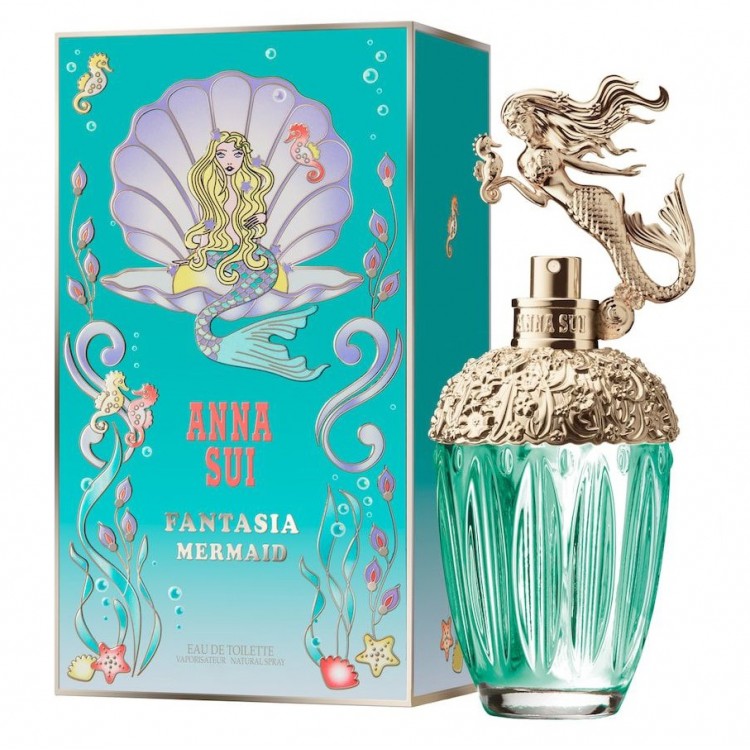 Anna sui туалетная вода. Anna sui Fantasia духи. Anna sui - Mermaid, 75 ml. Anna sui Fantasia Mermaid парфюмерная вода 75 мл. Туалетная вода Anna sui Fantasia 75 мл.