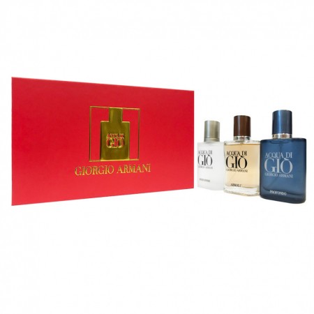 Подарочный парфюмерный набор Giorgio Armani Acqua Di Gio 3 в 1