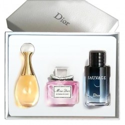 Подарочный парфюмерный набор Christian Dior Mini Set 3 в 1