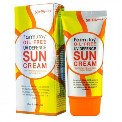 Солнцезащитный крем для лица и тела Farm Stay Oil-free UV Defence Sun Cream