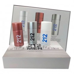 Подарочный парфюмерный набор Carolina Herrera 212 Men 3 в 1