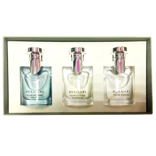 Подарочный парфюмерный набор Bvlgari Pour Homme 3 в 1