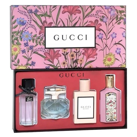 Подарочный парфюмерный набор Gucci 4 в 1