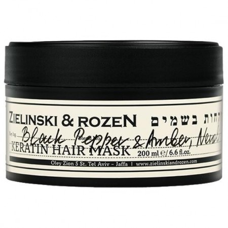 Кератиновая маска для волос Zielinski & Rozen Black Pepper & Amber, Neroli