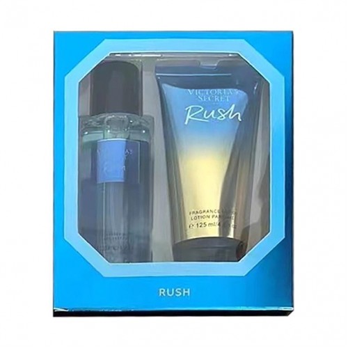 Подарочный набор лосьон и спрей для тела Victoria's Secret Rush 2 в 1 (125 мл )