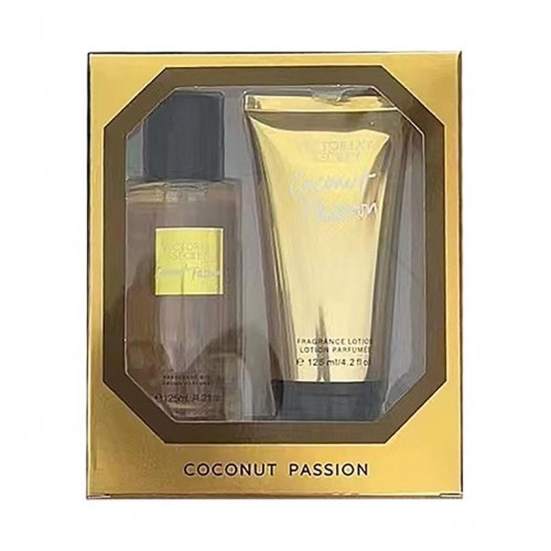 Подарочный набор лосьон и спрей для тела Victoria's Secret Coconut Passion 2 в 1 (125 мл )
