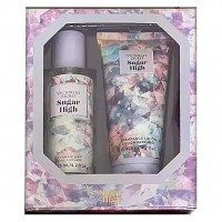 Подарочный набор лосьон и спрей для тела Victoria's Secret Sugar High 2 в 1 (125 мл )