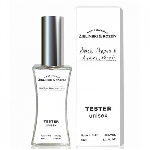 Zielinski&Rozen Black Pepper, Vetiver, Amber, Neroli тестер унисекс (60 мл) Duty Free