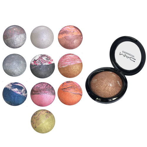 Запеченные тени для век MAC Eyeahadow (10 шт)