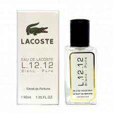 Мини-парфюм Lacoste Eau De Lacoste L.12.12 Blanc - Pure мужской (40 мл)