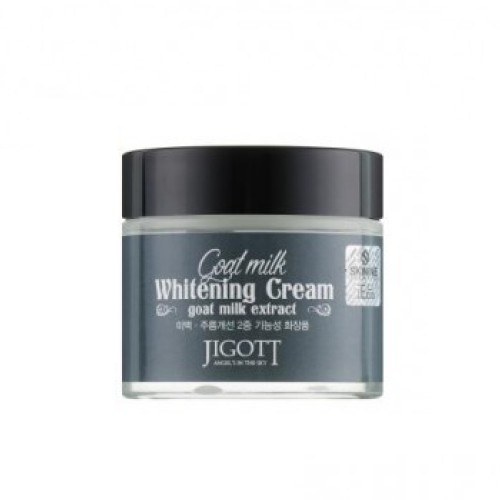 Крем для лица Jigott Goat Milk Whitening Cream