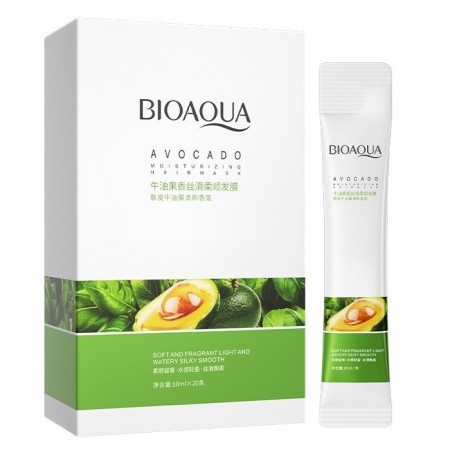 Маска для волос Bioaqua Avocado Moisturizing Hair Mask 10мл x 20шт
