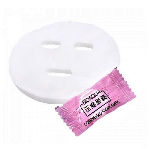 Прессованная тканевая маска для лица Bioaqua Compressed Facial Mask (1 шт)