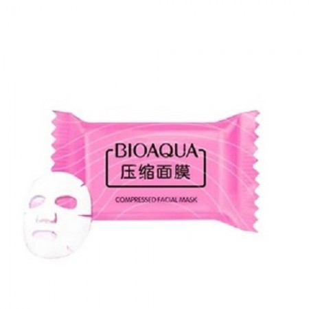 Прессованная тканевая маска для лица Bioaqua Compressed Facial Mask (1 шт)