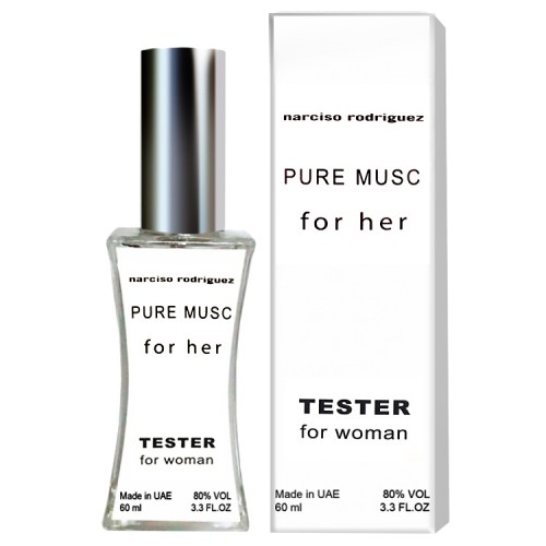 Narciso Rodriguez For Her Pure Musc тестер женский (60 мл) Duty Free (неверная дата на коробке)