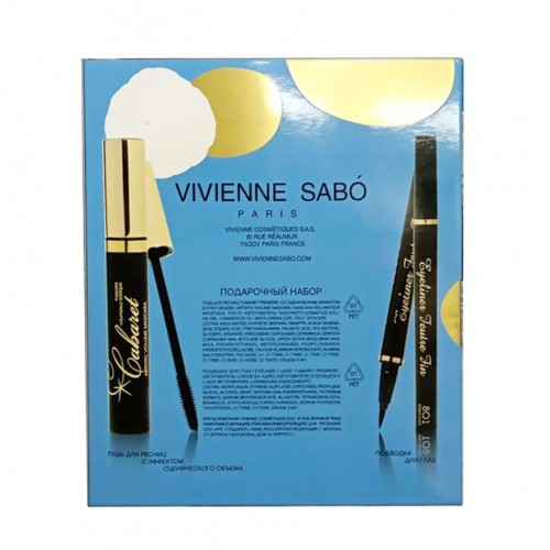 Подарочный набор косметики Vivienne Sabo тушь Cabaret Artistique + подводка Cabaret