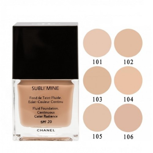 Тональный крем для лица Chanel Sublimine (4 шт)