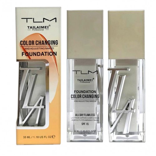 Тональный крем TLM Foundation Color Changing SPF 15