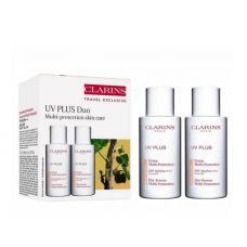 Косметический набор кремов CLARINS UV Plus SPF50 Duo Rosy Glow 2 в 1
