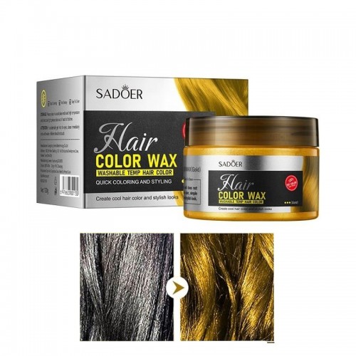 Воск для окрашивания волос Sadoer Hair Color Wax