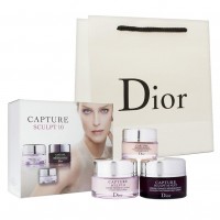Косметический набор кремов 3 в 1 Dior Capture Sculpt 10