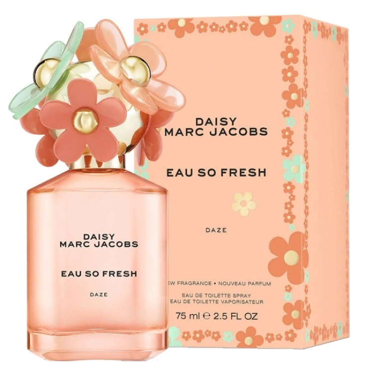 Marc Jacobs "Daisy Eau so Fresh Daze". Daisy Marc Jacobs духи. Marc Jacobs Daisy Eau so Fresh Daze EDT, 75 ml. Туалетная вода Marc Jacobs Daisy Eau so Fresh.