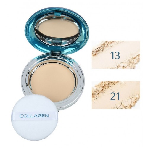 Пудра для лица Enough Collagen Premium Hydro Two Way Cake (камушки)