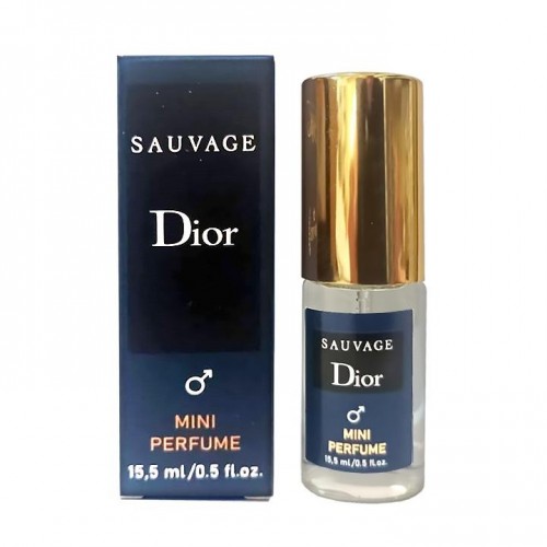 Мини-парфюм Dior Sauvage мужской (15,5 мл)