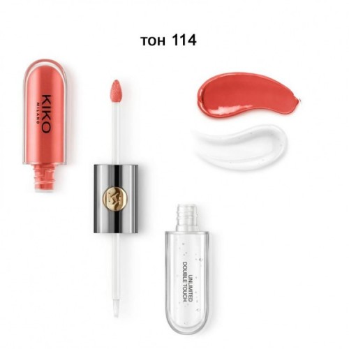 Блеск для губ Kiko Unlimited Double Touch