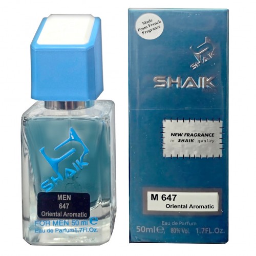 Парфюмерная вода Shaik № 647 Yves Saint Laurent Y L'Elixir мужская (50 ml)