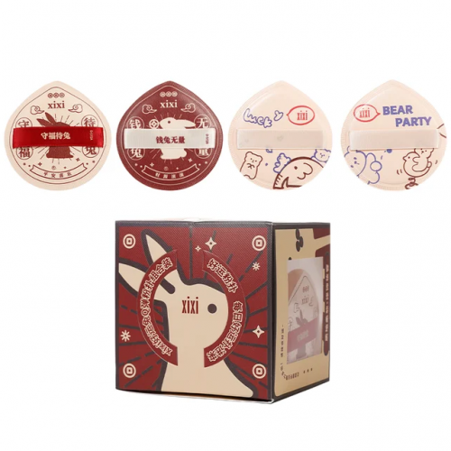 Набор спонжей для макияжа Xixi 4 в 1