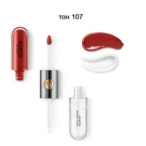 Блеск для губ Kiko Unlimited Double Touch