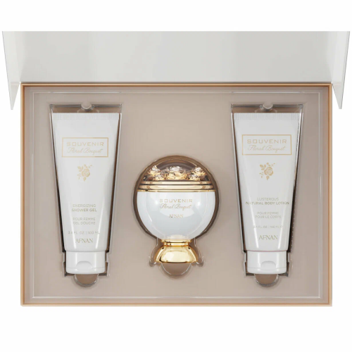 Подарочный набор Afnan Souvenir Floral Bouquet 3 в 1 (ОАЭ)