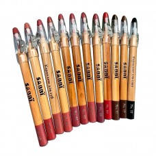 Набор косметических карандашей для губ Sabbi с точилкой