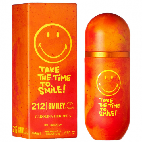 Парфюмерная вода Carolina Herrera 212 VIP Smiley женская