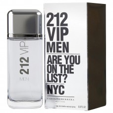 Туалетная вода Carolina Herrera 212 Vip Men 200 мл мужская
