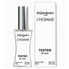 Yves Saint Laurent L'Homme тестер мужской (60 мл) Duty Free (неверная дата на коробке)