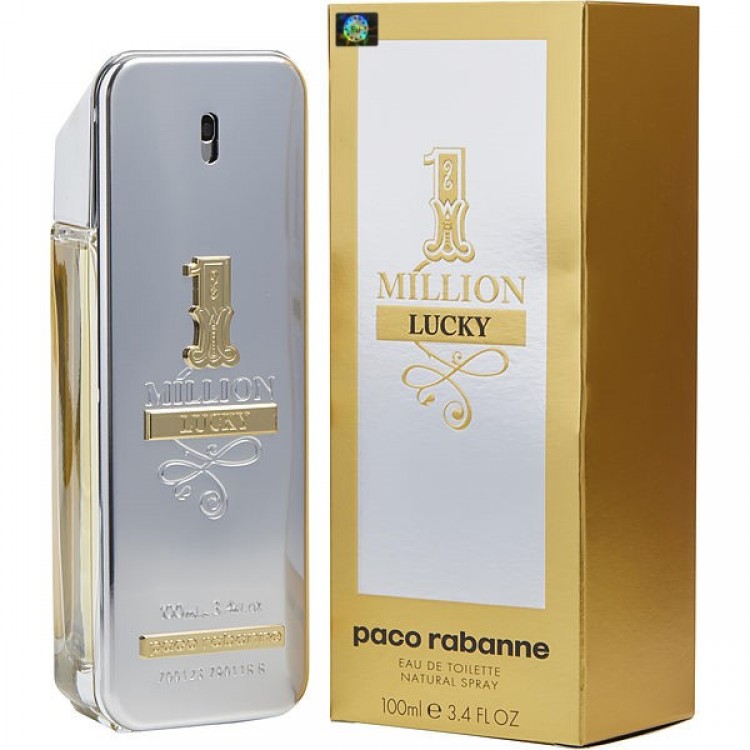 Пако рабан миллион мужские. Paco Rabanne 1 million Lucky. Paco Rabanne 1 million Lucky, 100ml, EDT. Пако Рабан духи мужские 1 миллион. Paco Rabanne 1 million Lucky men 100ml EDT.