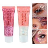 Глиттер гель Seline Girl Face And Body Glitter Party