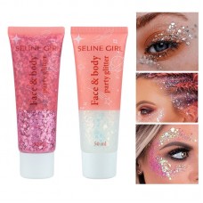 Глиттер гель Seline Girl Face And Body Glitter Party