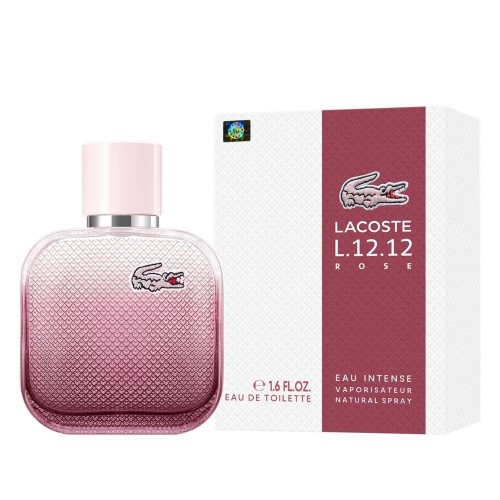 Туалетная вода Lacoste L.12.12. Rose Eau Intense женская (Euro)