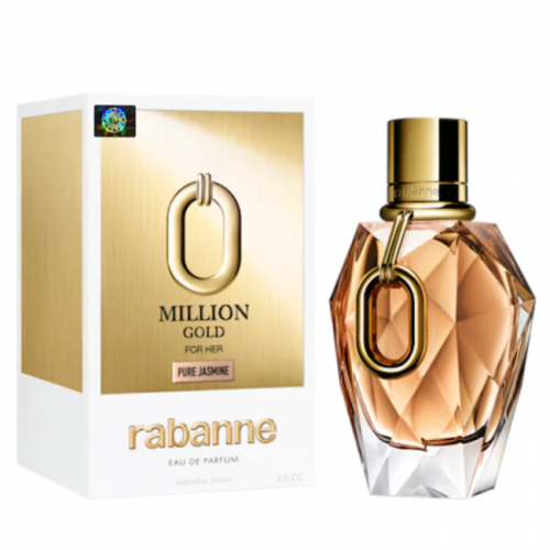 Парфюмерная вода Paco Rabanne Million Gold For Her Pure Jasmine женская (Euro A-Plus качество люкс)