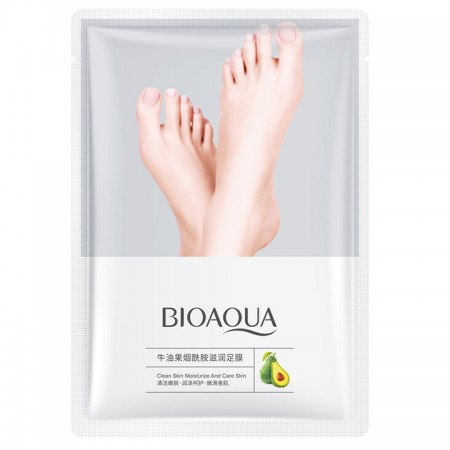 Маска-носочки для ног Bioaqua Avocado